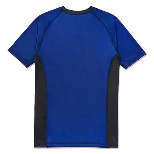 No Gi Jiu Jitsu Shoyoroll Ranked Rash Guard 2022 - Short Sleeves Blue