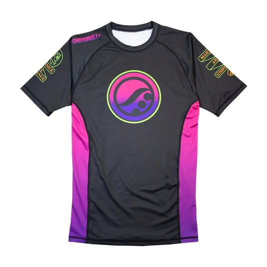 BJJ No Gi Shoyoroll Batch 143 Malibu Rash Guard SS