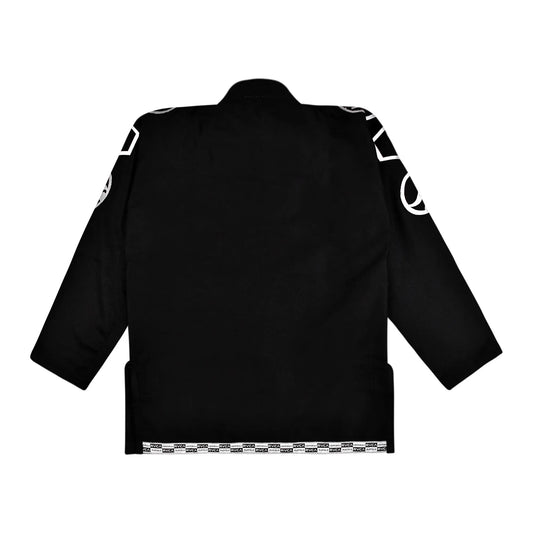 BJJ Gi Shoyoroll RVCA x Roots Batch VA - Black jiu jitsu Gi with Bag